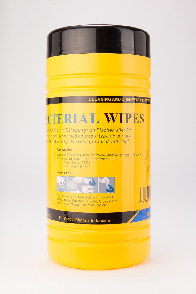 Anti-bacterial wipes, non-woven_new