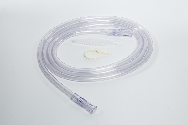 Sterile connecting tube with connector & clip