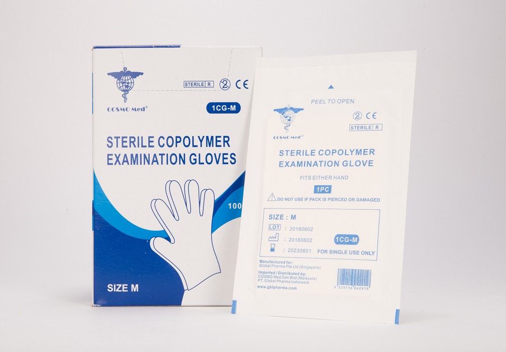 sterile copolymer gloves
